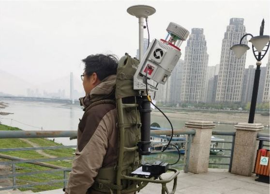 Uzun Menzilli 1350m Uçan göz Havadan LiDAR Sistemi ARS-1000L Yüksek Doğruluk
