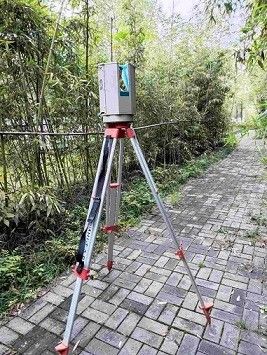 500m 3D Uzun Menzilli Lazer Tarayıcı HS500i 5mm@40m Deformasyon İzleme İçin Doğruluk