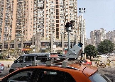 Mühendislik Araştırması için 5mm@40m Doğruluk Mobil LiDAR Sistemi HiScan-C Ekipmanı