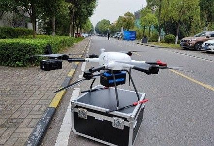 Yol Etüdü için 100-2000kHz Yüksek Hassasiyetli 5mm@50m PM-1500 İHA LiDAR Sistemi