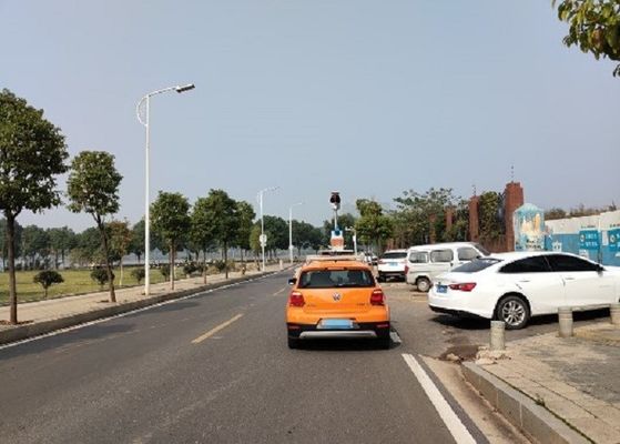 30M Piksel Mobil 3D Lazer Tarama Ölçüm Sistemleri HiScan-C Yerleşik Yol Araştırması için