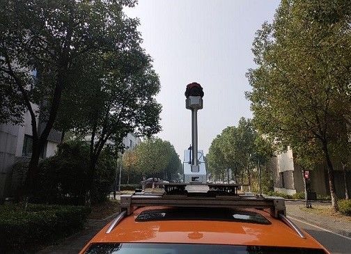 HiScan-C Mobil LiDAR arazi ölçümü 5mm@40m Doğruluk Deformasyon İzleme Sistemi