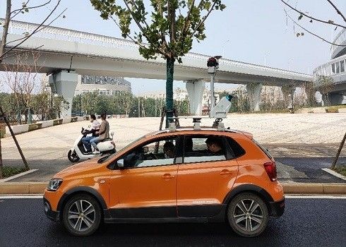 Akıllı Şehir için 30MP Kamera Çözünürlüğü 13kg Mobil LiDAR Sistemi HiScan-C