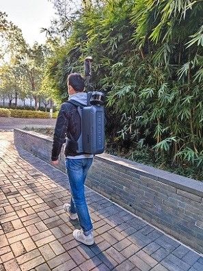 120m Menzilli HiSLAM LiDAR Yeraltı Üstü Uzay Entegre Haritalama için