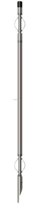 0-360 Derece Azimut Aralığı Sondaj Probu Fiber Optik Jiroskoplar Eğim Ölçer Yönlü