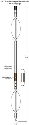 13-1500mm/S Aralığı 0.2mm/S Çözünürlük Elektromanyetik Debimetre ve Fluviograph