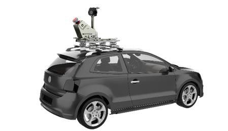 5mm@30m LiDAR Mobil Haritalama Sistemi Arazi Etüdü HiScan-R 420m Menzil