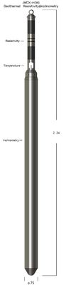 1～2500ΩM 0～250℃ Platin Direnç Sensörlü Jeotermal Direnç ve İnklinometri